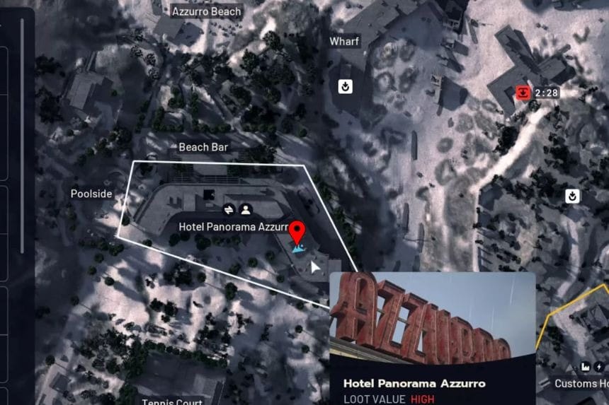 Hotel Keycard No. 311 в ARC Raiders - место применения 1