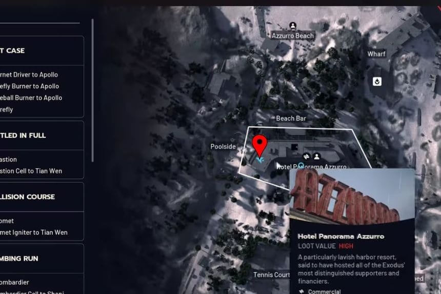 Hotel Keycard No. 404 в ARC Raiders - место применения 1