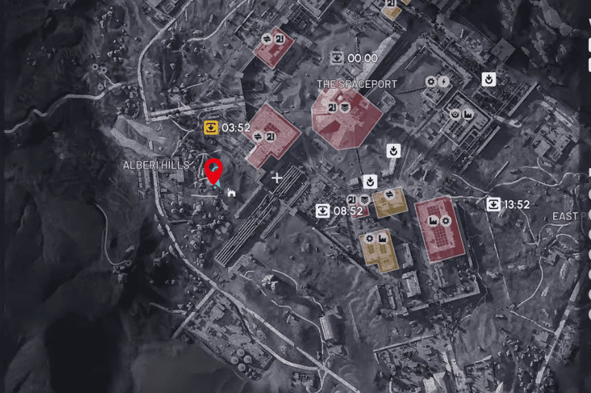 Spaceport Outskirts Bunker Key в ARC Raiders - место применения 3