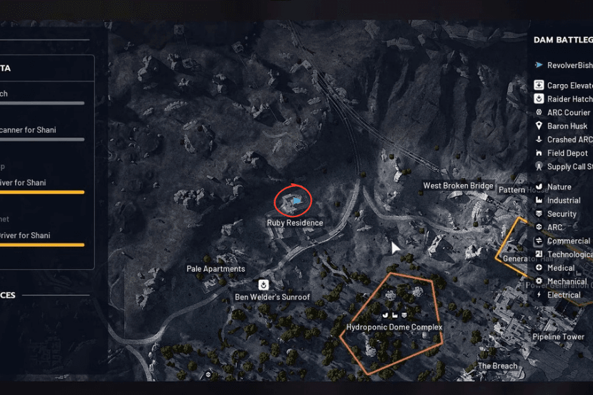 Blue Gate Cellar Key в ARC Raiders - изображение ключа 1