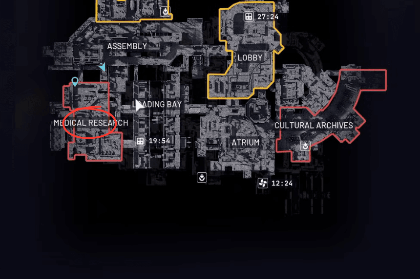 Stella Montis Assembly Admin Key в ARC Raiders - изображение ключа 1