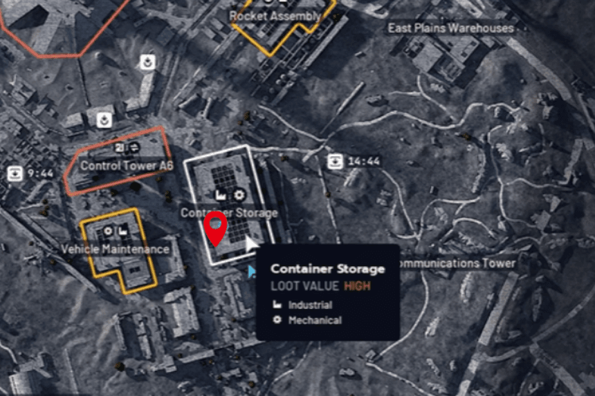 Spaceport Container Storage Key в ARC Raiders - место применения 3