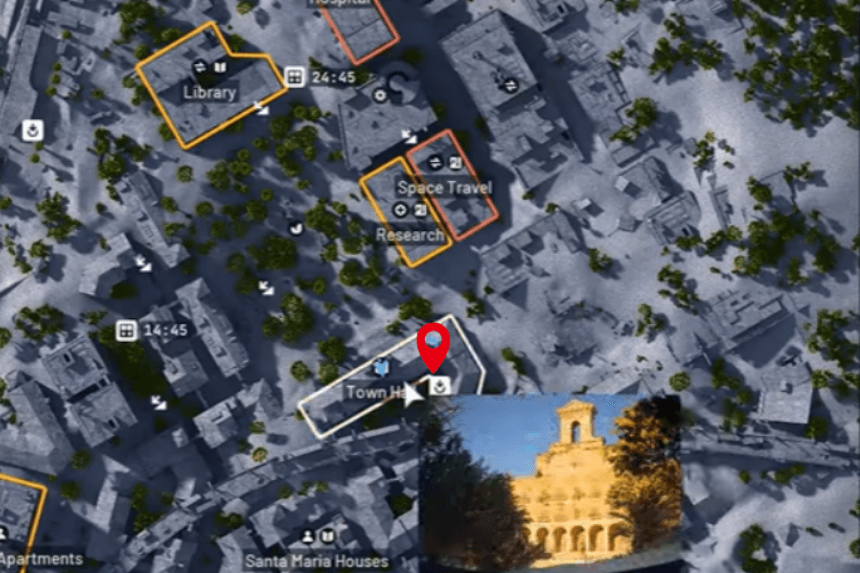 Buried City Town Hall Key в ARC Raiders - место применения 3