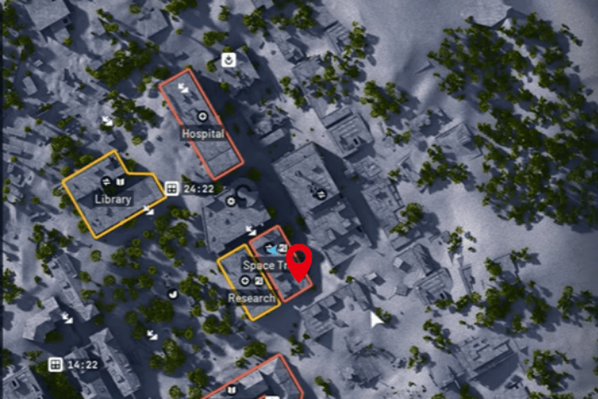 Buried City JKV Employee Access Card в ARC Raiders - место применения 4